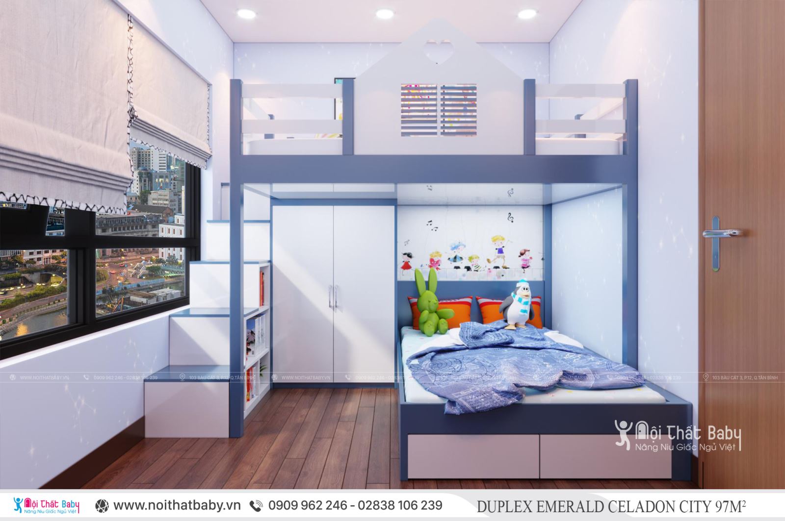 Tổng hợp các mẫu thiết kế nội thất Chung cư Emerald Celadon City